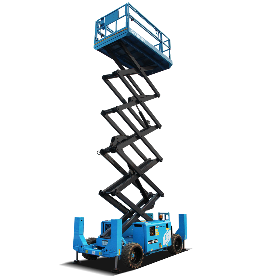 DİZEL MAKASLI MANLİFT PLATFORMLAR / Dizel Makaslı Manlift Platform 12 Metrelik